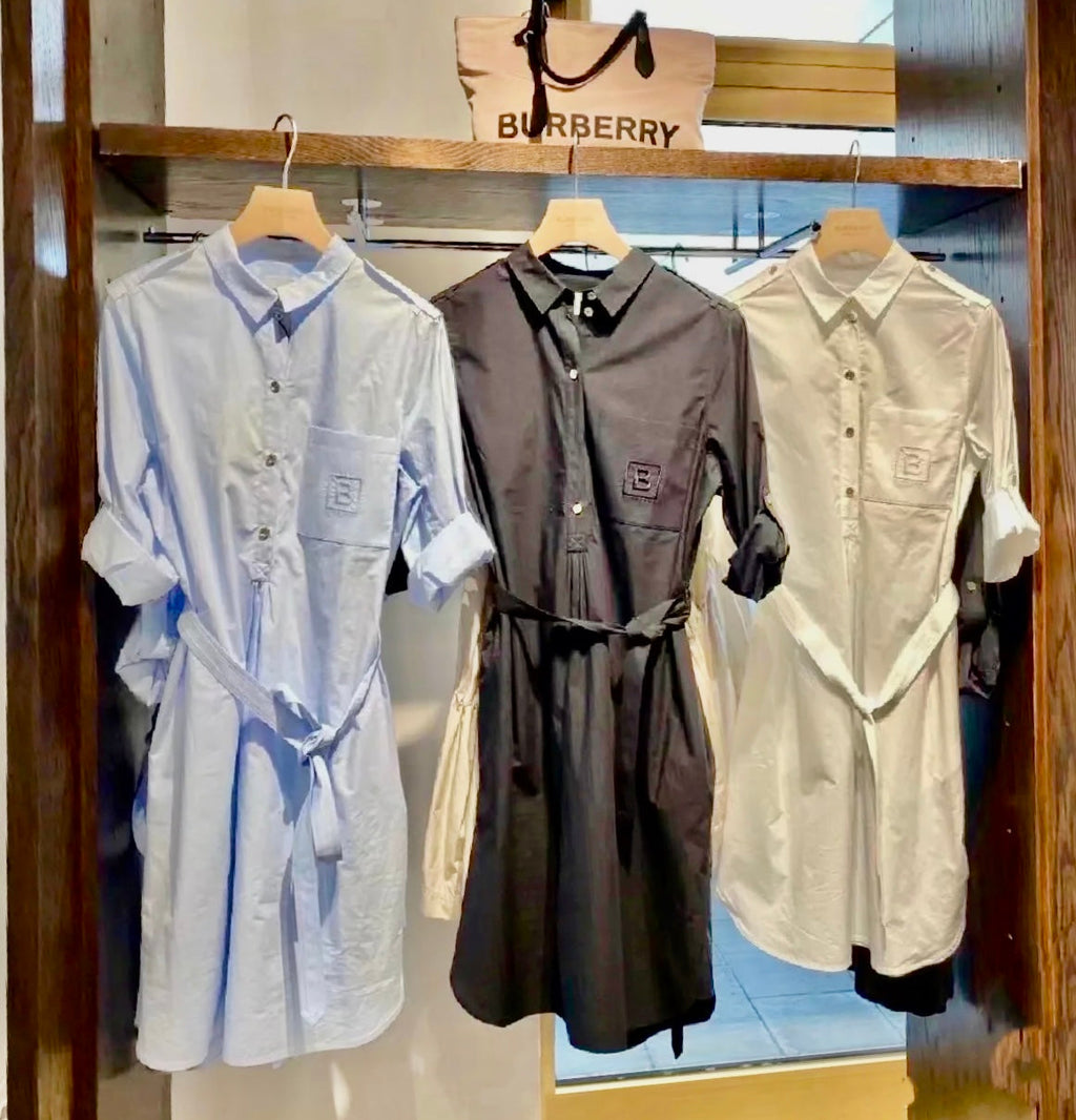 Shirt dress set
