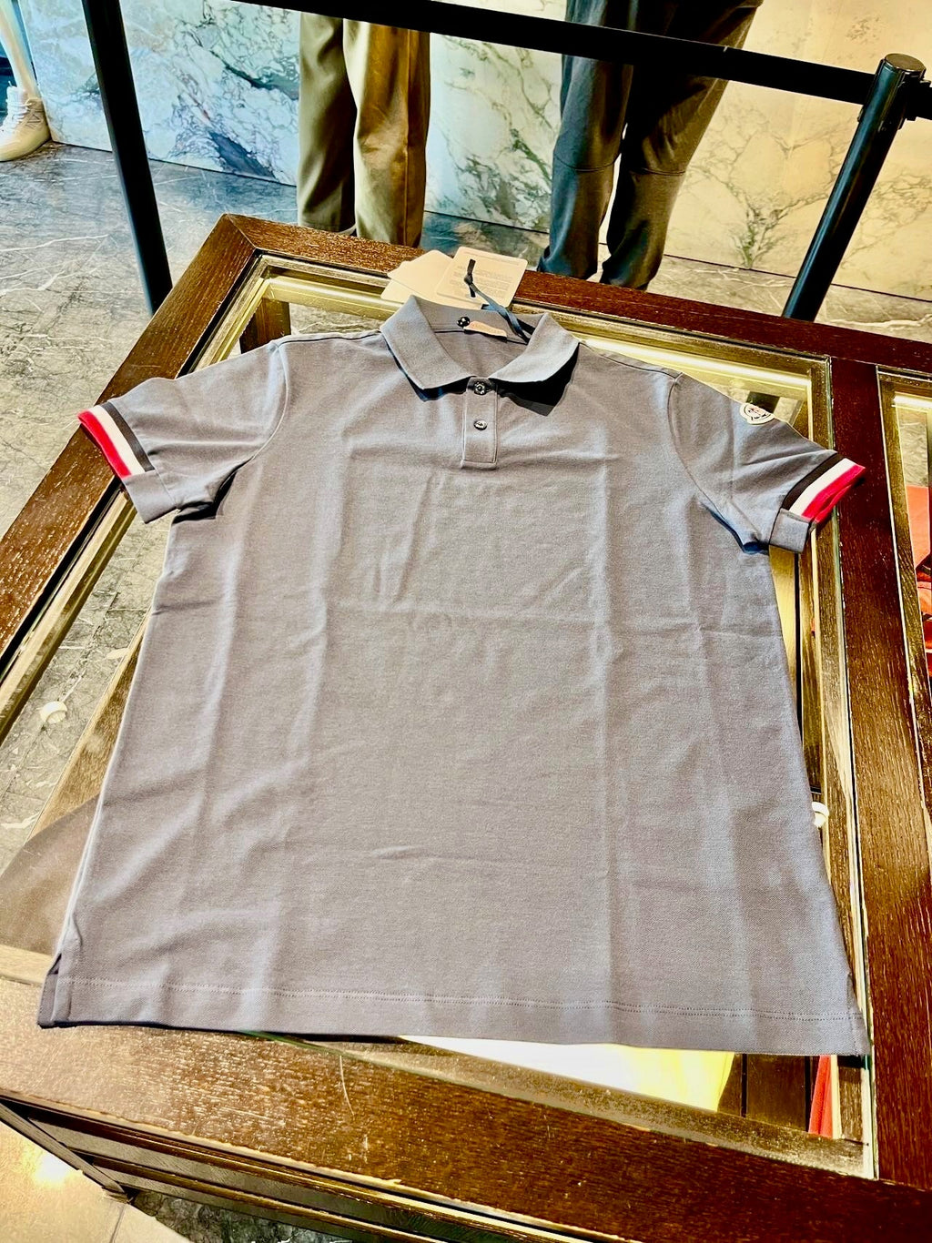 Grey Non Polo shirt