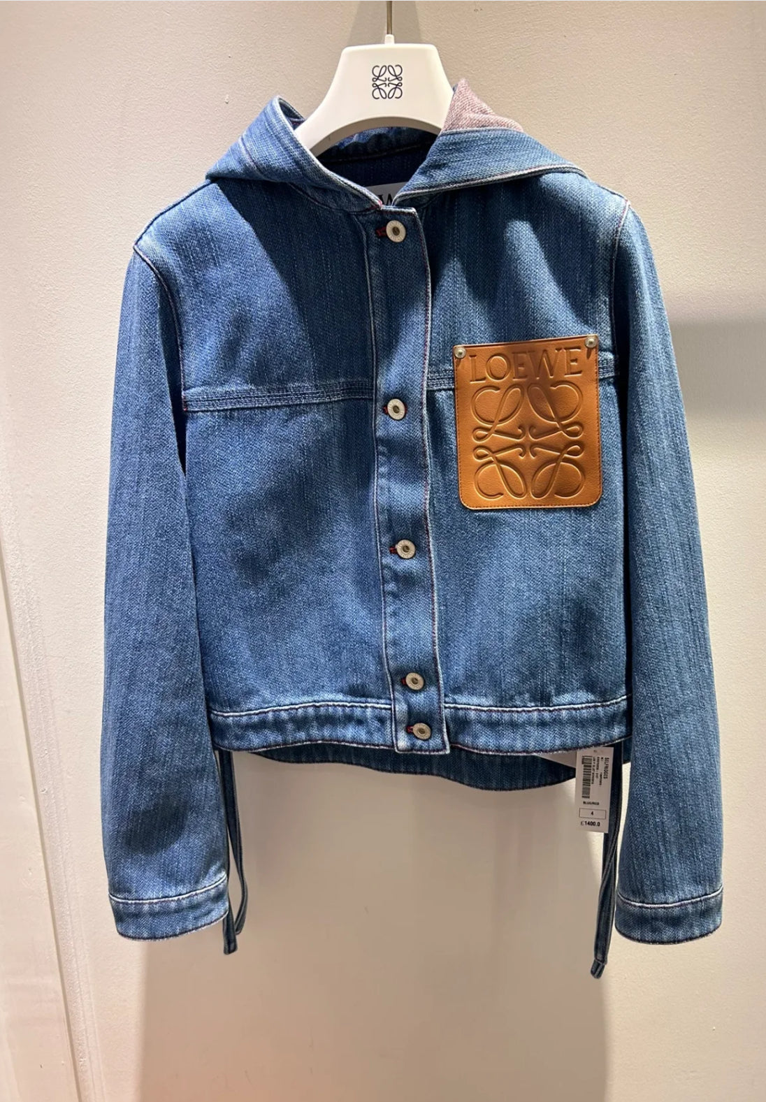 Patch Denim Jacket