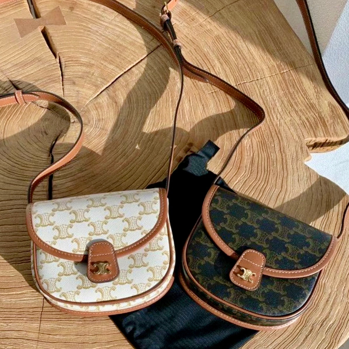 White BESACE MINI bag