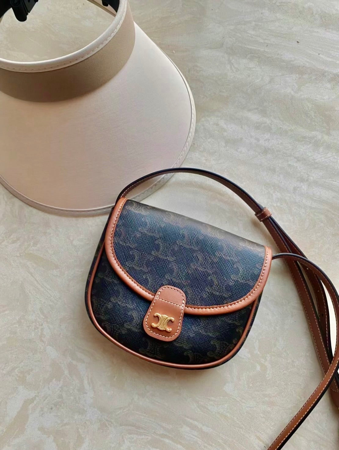 White BESACE MINI bag